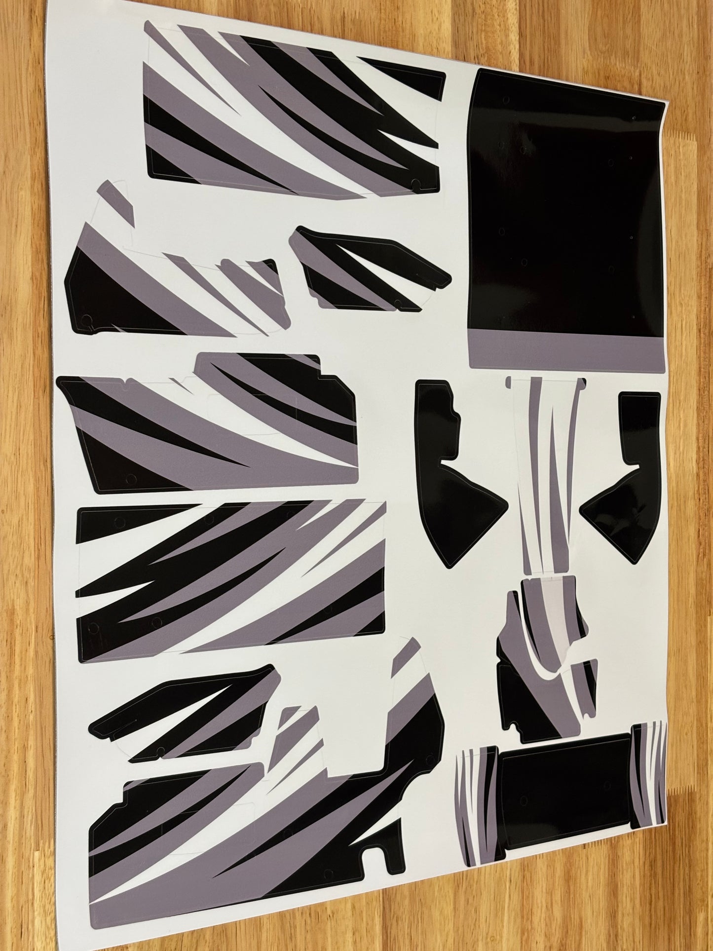 1/10 Team Losi 22S RC Sprint Car Wrap Base Decals