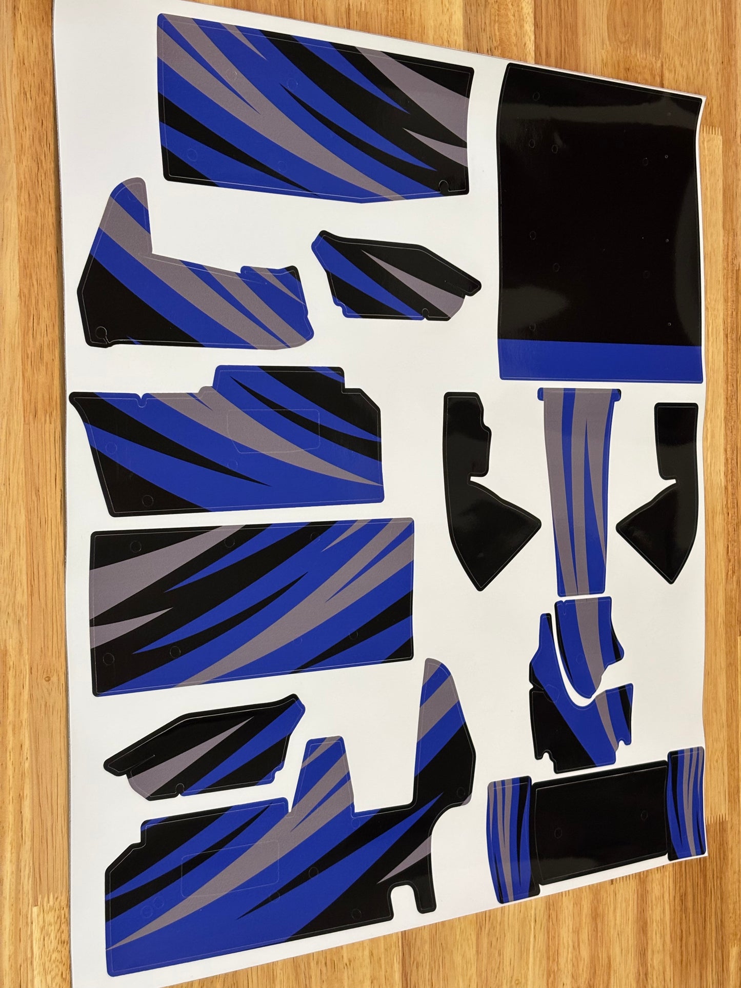 1/10 Team Losi 22S RC Sprint Car Wrap Base Decals