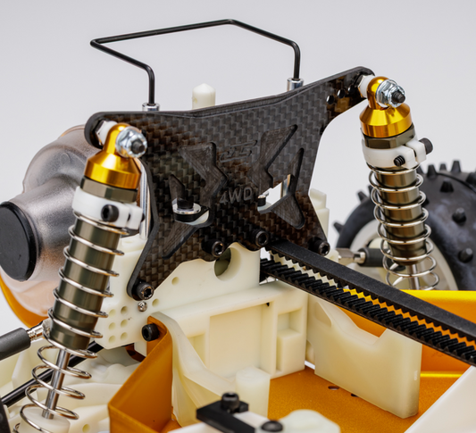 Carbon Fiber RC10 4WD Rear Shock Tower, JCO-5285