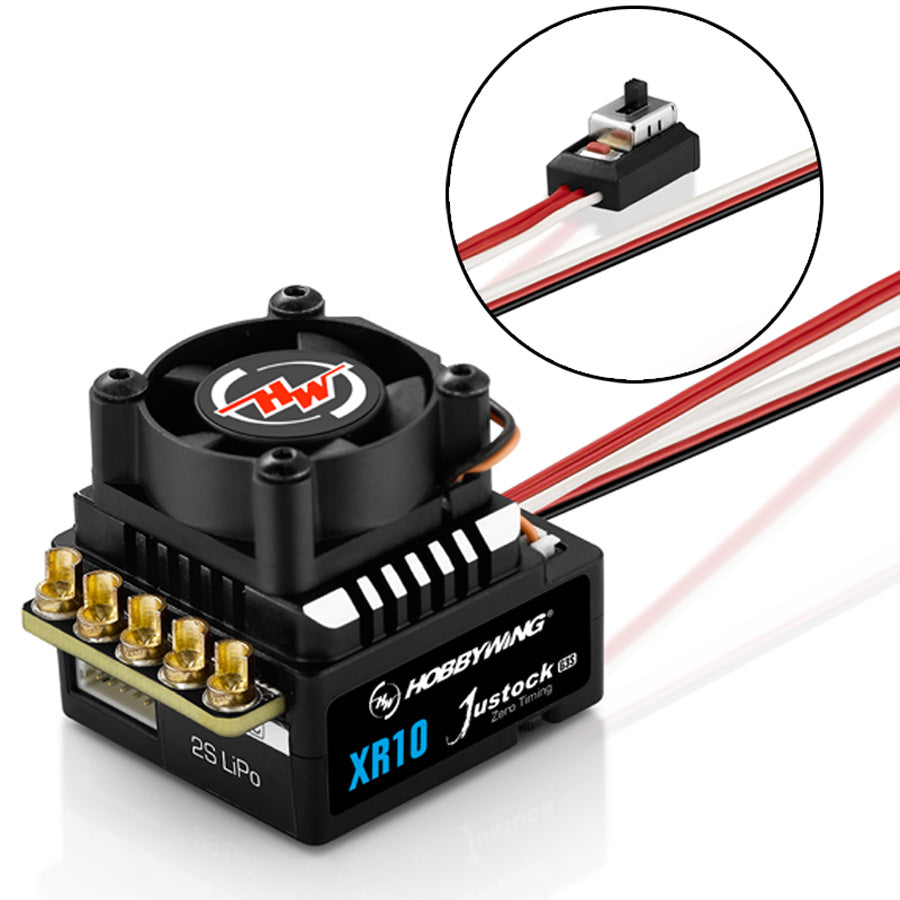 Hobbywing XERUN XR10 Justock G3S 1/10 Sensored Brushless ESC HWI-30112005