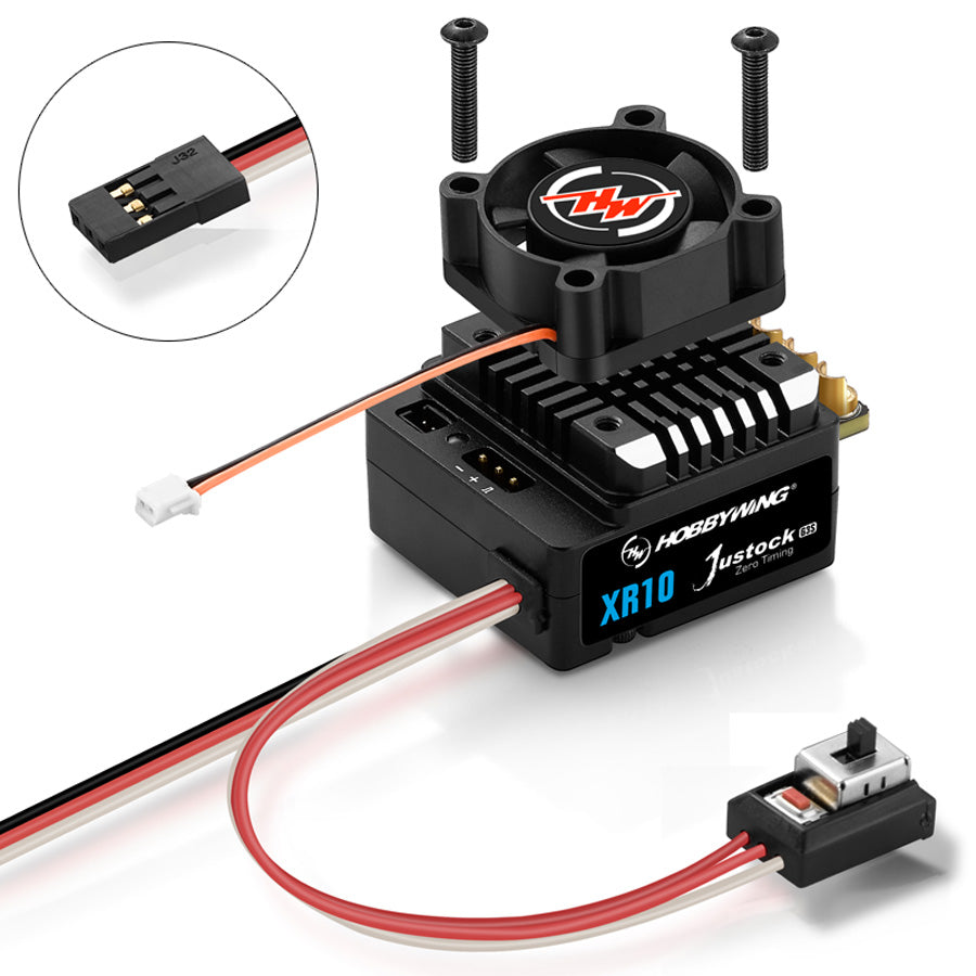 Hobbywing XERUN XR10 Justock G3S 1/10 Sensored Brushless ESC HWI-30112005