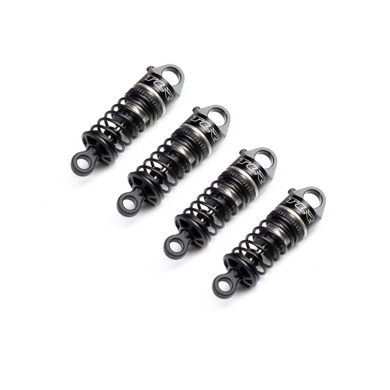 On-Road Aluminum Shock Set, Assembled (4): NASCAR GROM