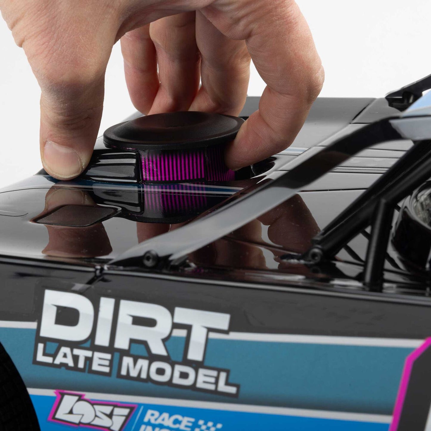 Team Losi 1/10 Losi 22S Dirt Late Model Dirtoval RTR (Blue), LOS-2167T1 (Will Start Shipping Last Week of July)