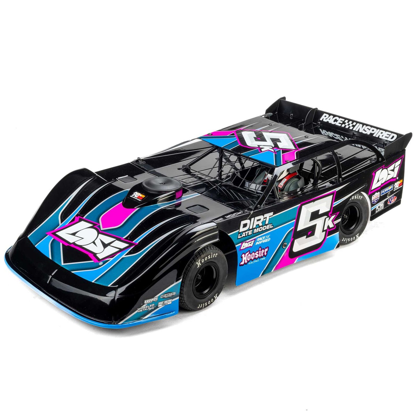 Team Losi 1/10 Losi 22S Dirt Late Model Dirtoval RTR (Blue), LOS-2167T1 (Will Start Shipping Last Week of July)
