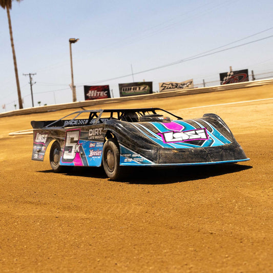 Team Losi 1/10 Losi 22S Dirt Late Model Dirtoval RTR (Blue), LOS-2167T1 (Will Start Shipping Last Week of July)