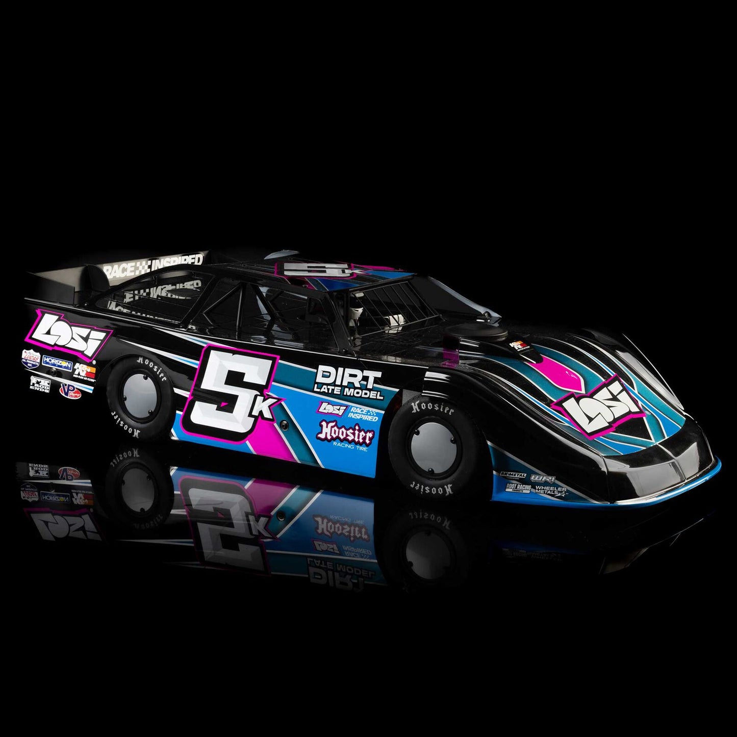 Team Losi 1/10 Losi 22S Dirt Late Model Dirtoval RTR (Blue), LOS-2167T1 (Will Start Shipping Last Week of July)