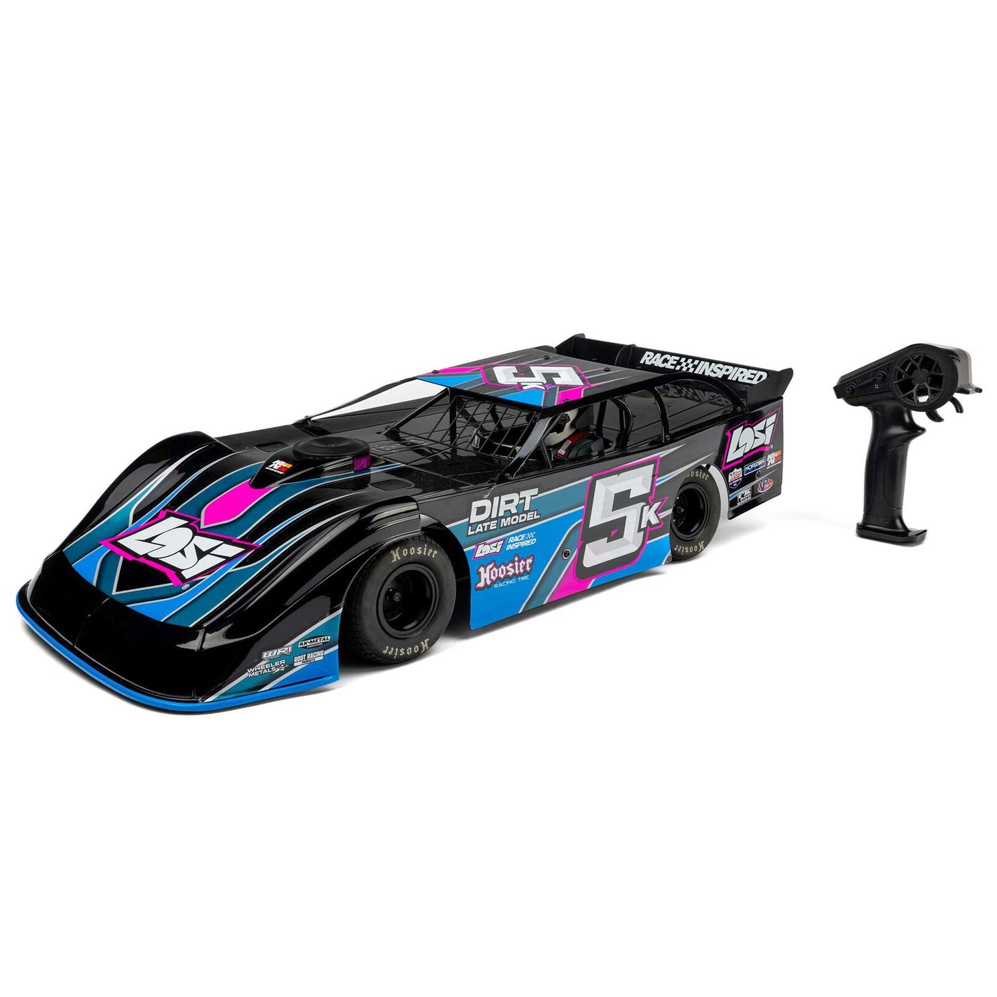 Team Losi 1/10 Losi 22S Dirt Late Model Dirtoval RTR (Blue), LOS-2167T1 (Will Start Shipping Last Week of July)