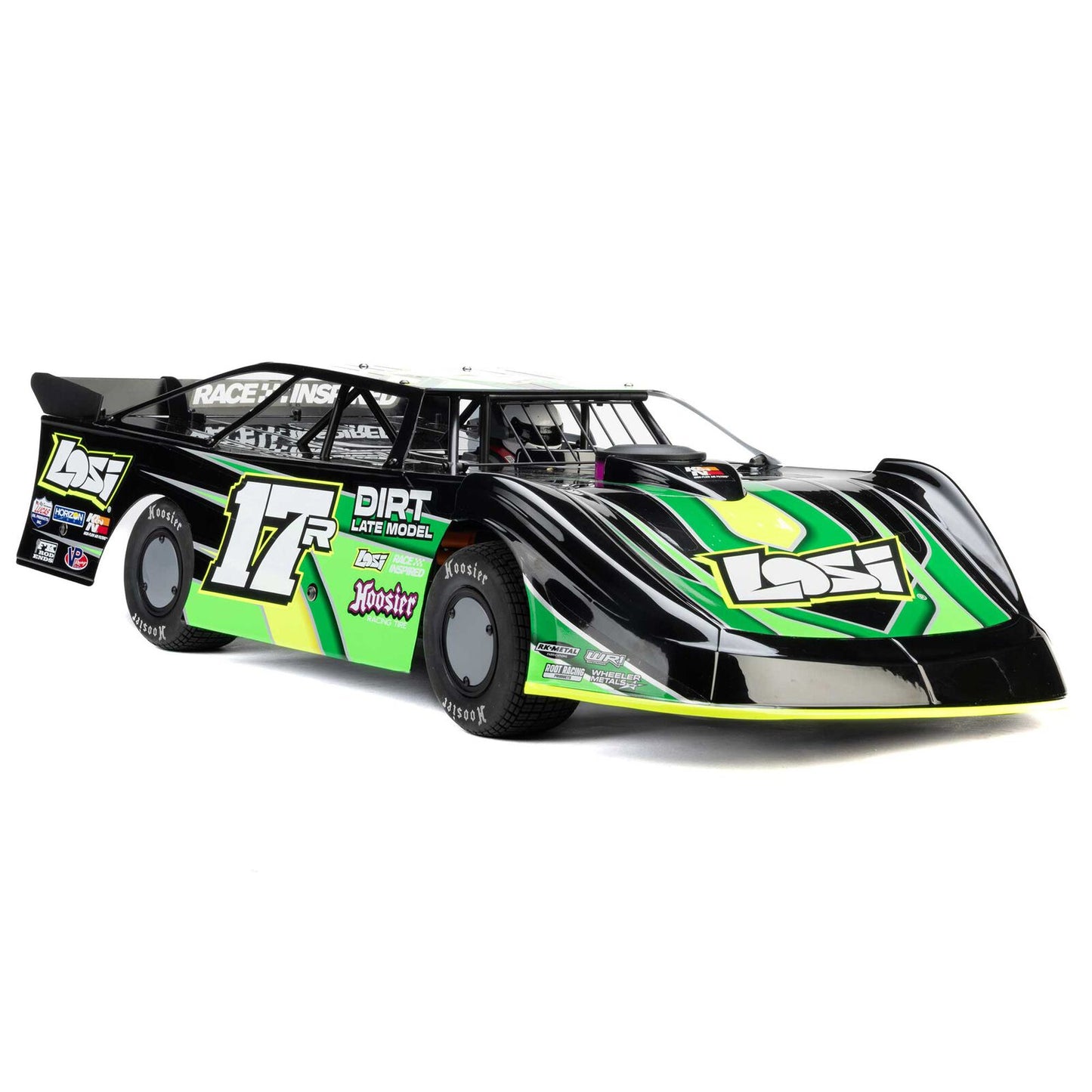 Team Losi 1/10 Losi 22S Dirt Late Model Dirtoval RTR (Green), LOS-2167T2 (Will Start Shipping Last Week of July)