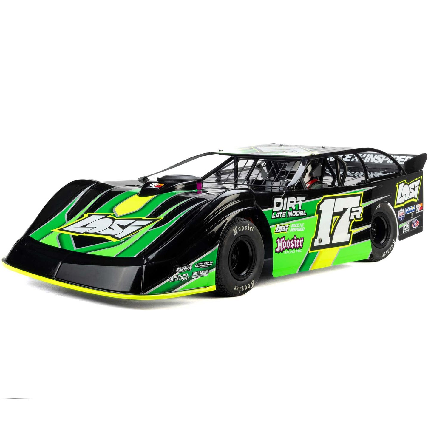 Team Losi 1/10 Losi 22S Dirt Late Model Dirtoval RTR (Green), LOS-2167T2 (Will Start Shipping Last Week of July)