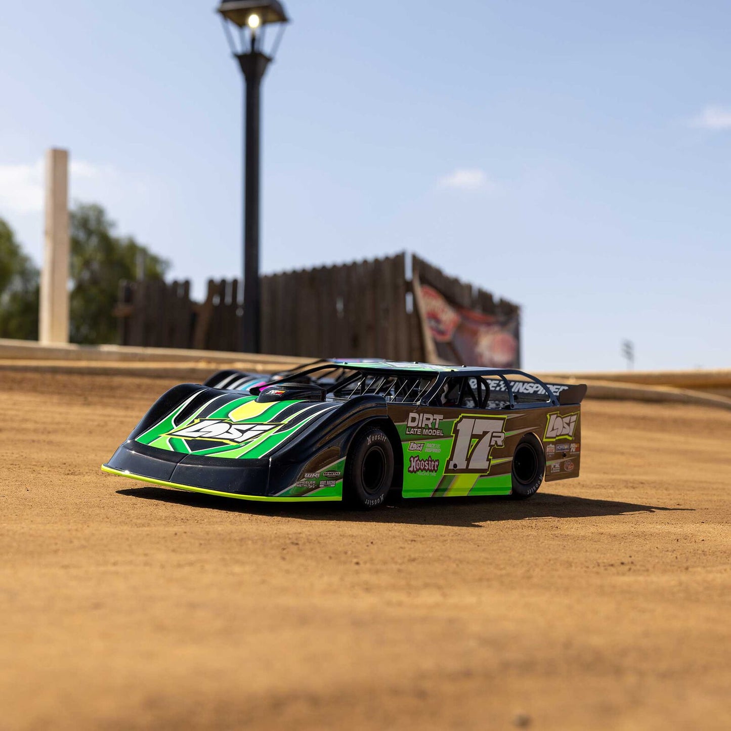 Team Losi 1/10 Losi 22S Dirt Late Model Dirtoval RTR (Green), LOS-2167T2 (Will Start Shipping Last Week of July)