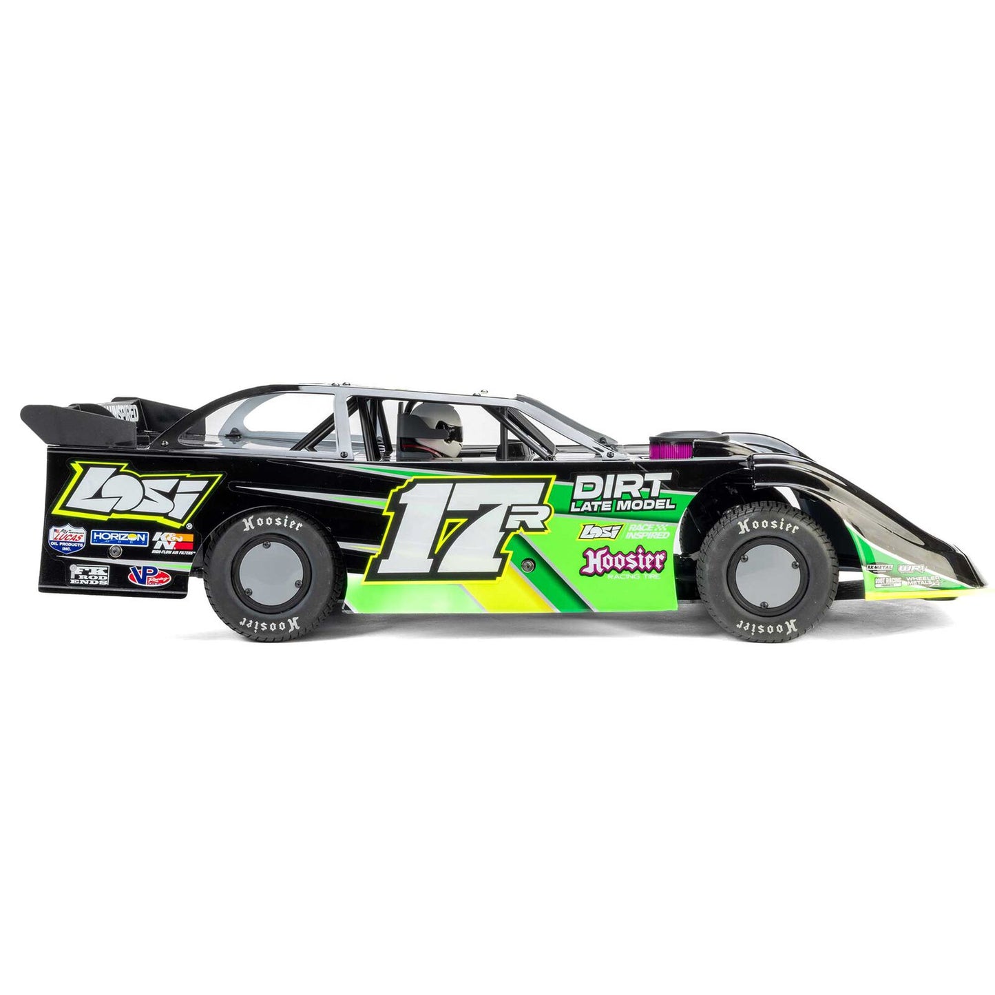 Team Losi 1/10 Losi 22S Dirt Late Model Dirtoval RTR (Green), LOS-2167T2 (Will Start Shipping Last Week of July)