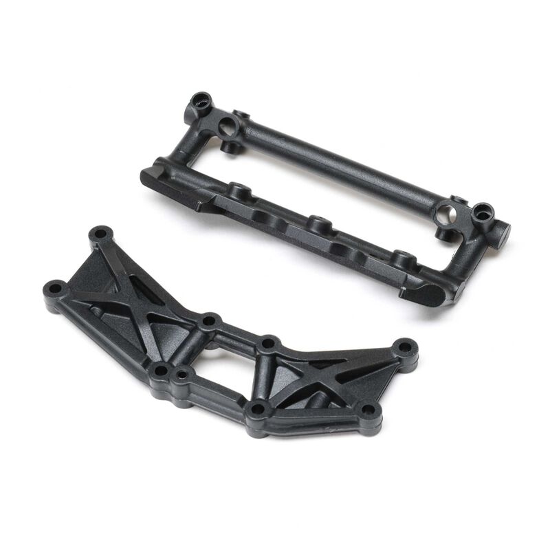 Front and Rear Bumper Mount Set (Losi 22S Sprint), LOS-2410