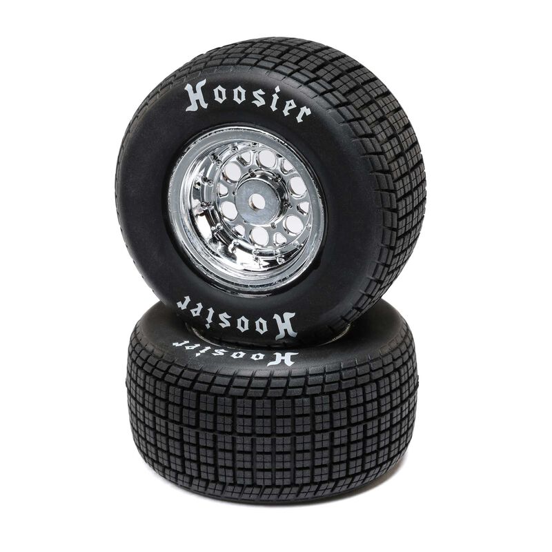 LOS-2425 Rear Tire Set, Mounted, Soft: 22S Sprint (TLR / Team Losi)
