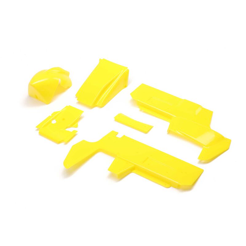 LOS-2854 Body Panel Set, Yellow: 22S Sprint (TLR / Team Losi)