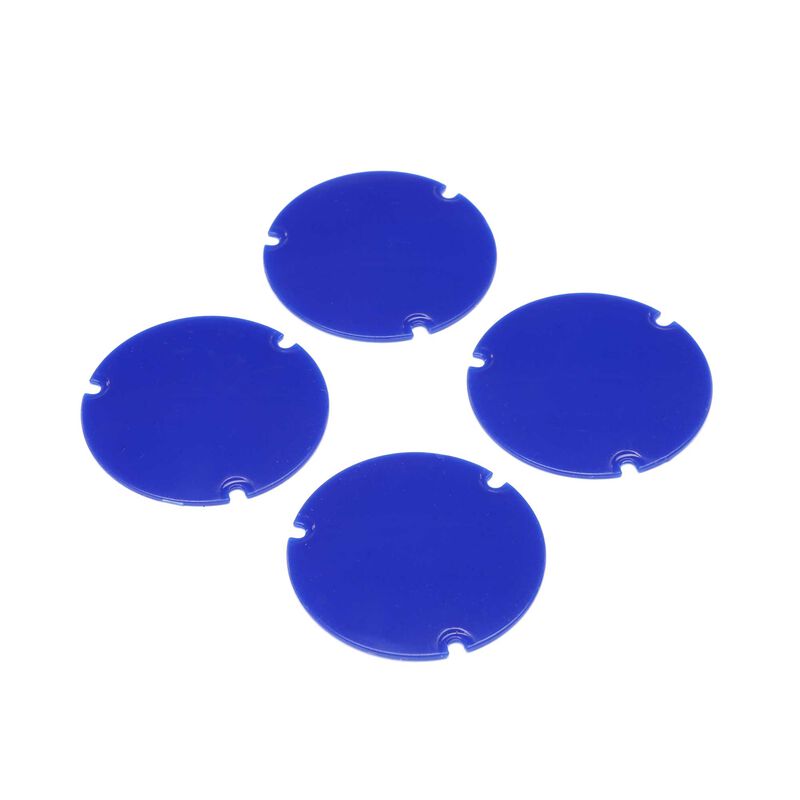 LOS-2889 Wheel Cover Set, Blue: 22S Sprint (TLR / Team Losi)