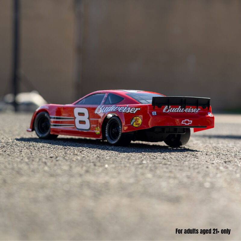 Team Losi 1/12 Asphalt Late Model RC Race Car Dale Earnhardt Jr. No. 8 2025 Budweiser Chevrolet ZL1 2S AWD On-Road, LOS-3104T2