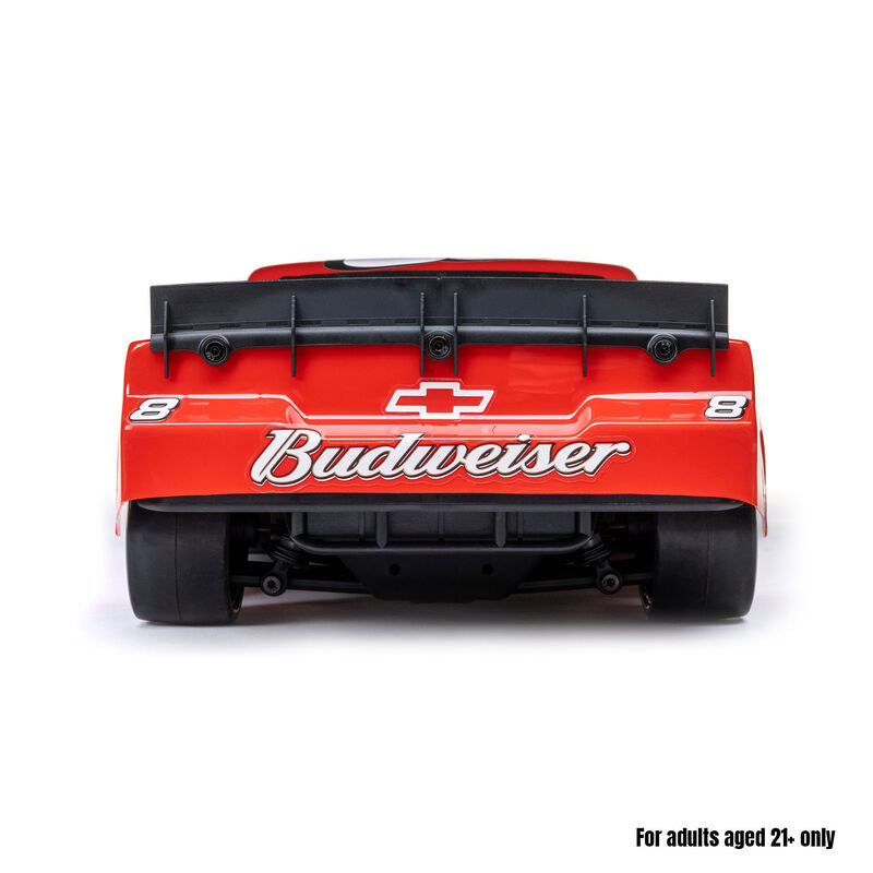 Team Losi 1/12 Asphalt Late Model RC Race Car Dale Earnhardt Jr. No. 8 2025 Budweiser Chevrolet ZL1 2S AWD On-Road, LOS-3104T2