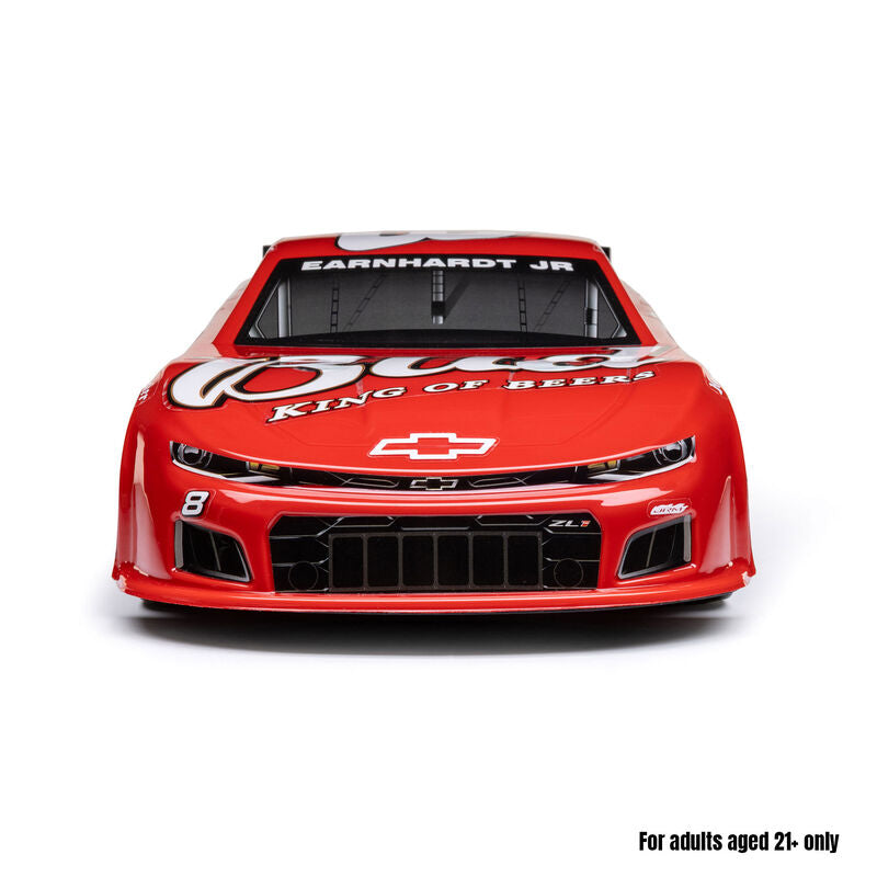 Team Losi 1/12 Asphalt Late Model RC Race Car Dale Earnhardt Jr. No. 8 2025 Budweiser Chevrolet ZL1 2S AWD On-Road, LOS-3104T2