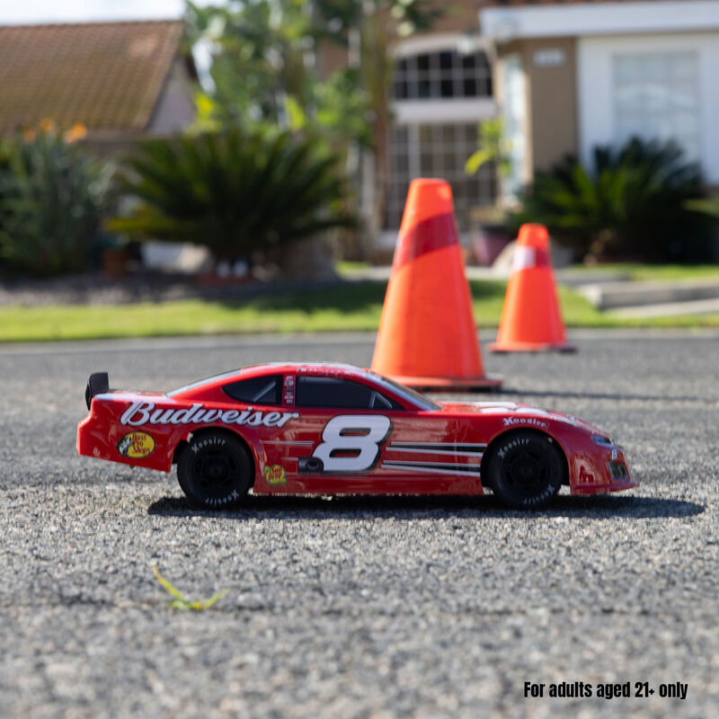 Team Losi 1/12 Asphalt Late Model RC Race Car Dale Earnhardt Jr. No. 8 2025 Budweiser Chevrolet ZL1 2S AWD On-Road, LOS-3104T2