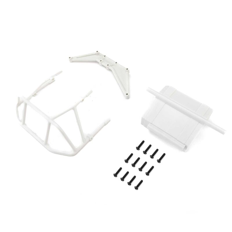 Team Losi Latemodel Rear Bumper Set: 22S DLM