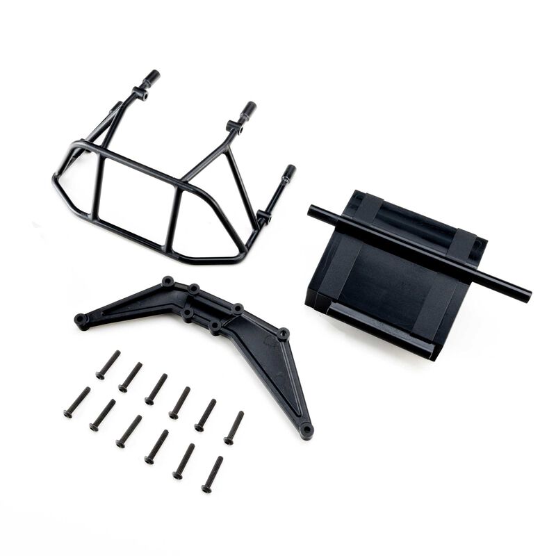 Team Losi Latemodel Rear Bumper Set: 22S DLM