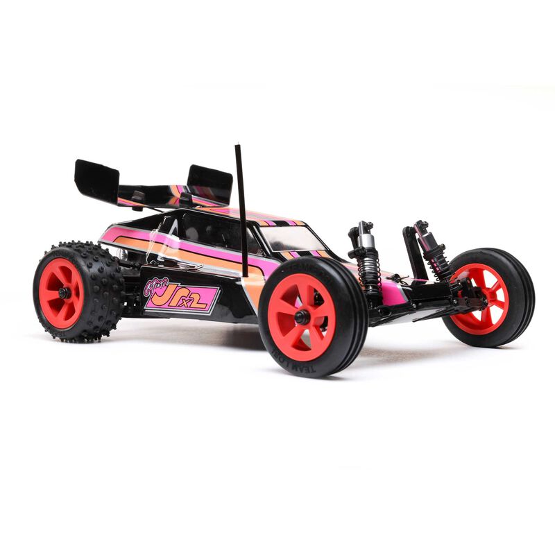 Team Losi 1/16 Mini JRX2 2WD Buggy Brushed RTR, Black