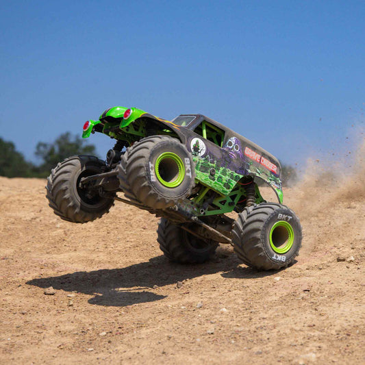 Losi 1/18 Mini LMT Grave Digger 4X4 Brushed Monster Truck RTR - LOS01026T1