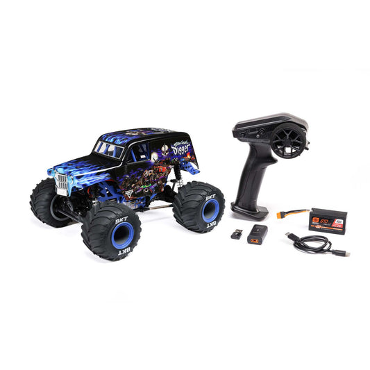 Losi 1/18 Mini LMT Son-Uva Digger 4X4 Brushed Monster Truck RTR - LOS01026T2