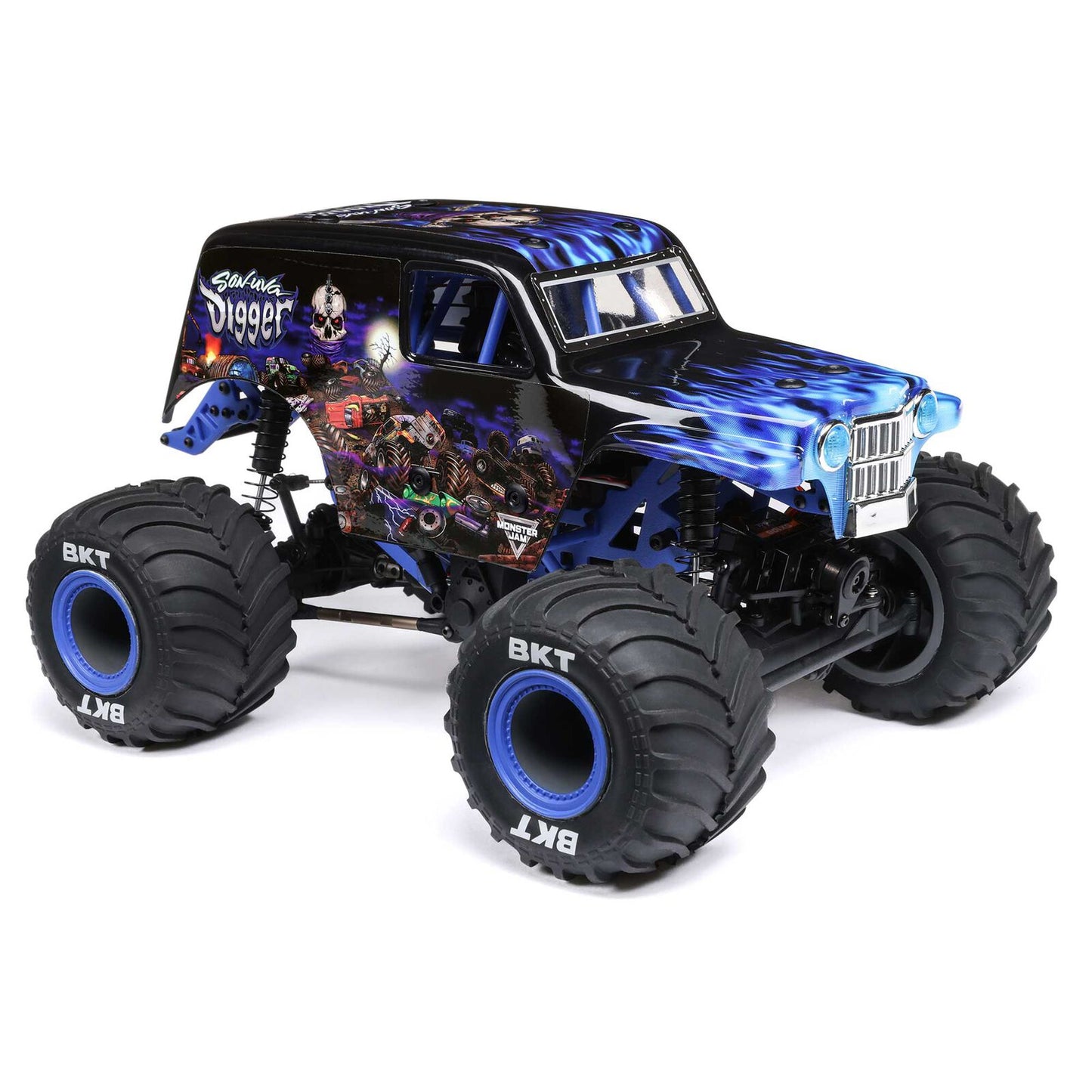 Losi 1/18 Mini LMT Son-Uva Digger 4X4 Brushed Monster Truck RTR - LOS01026T2