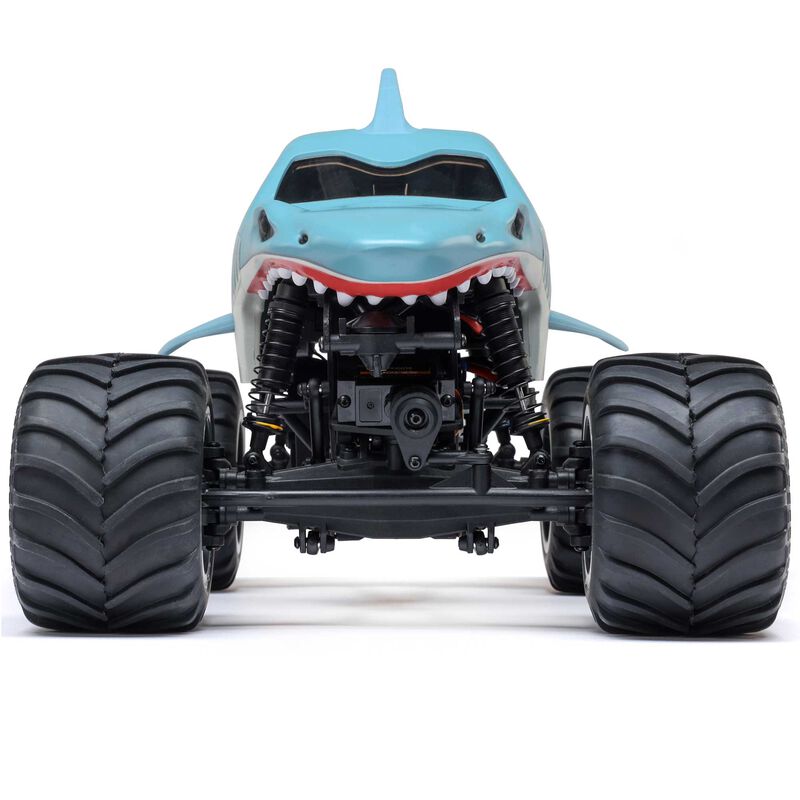 1/18 Mini LMT Megalodon 2S 4X4 RTR Brushed Monster Truck - LOS01026T3