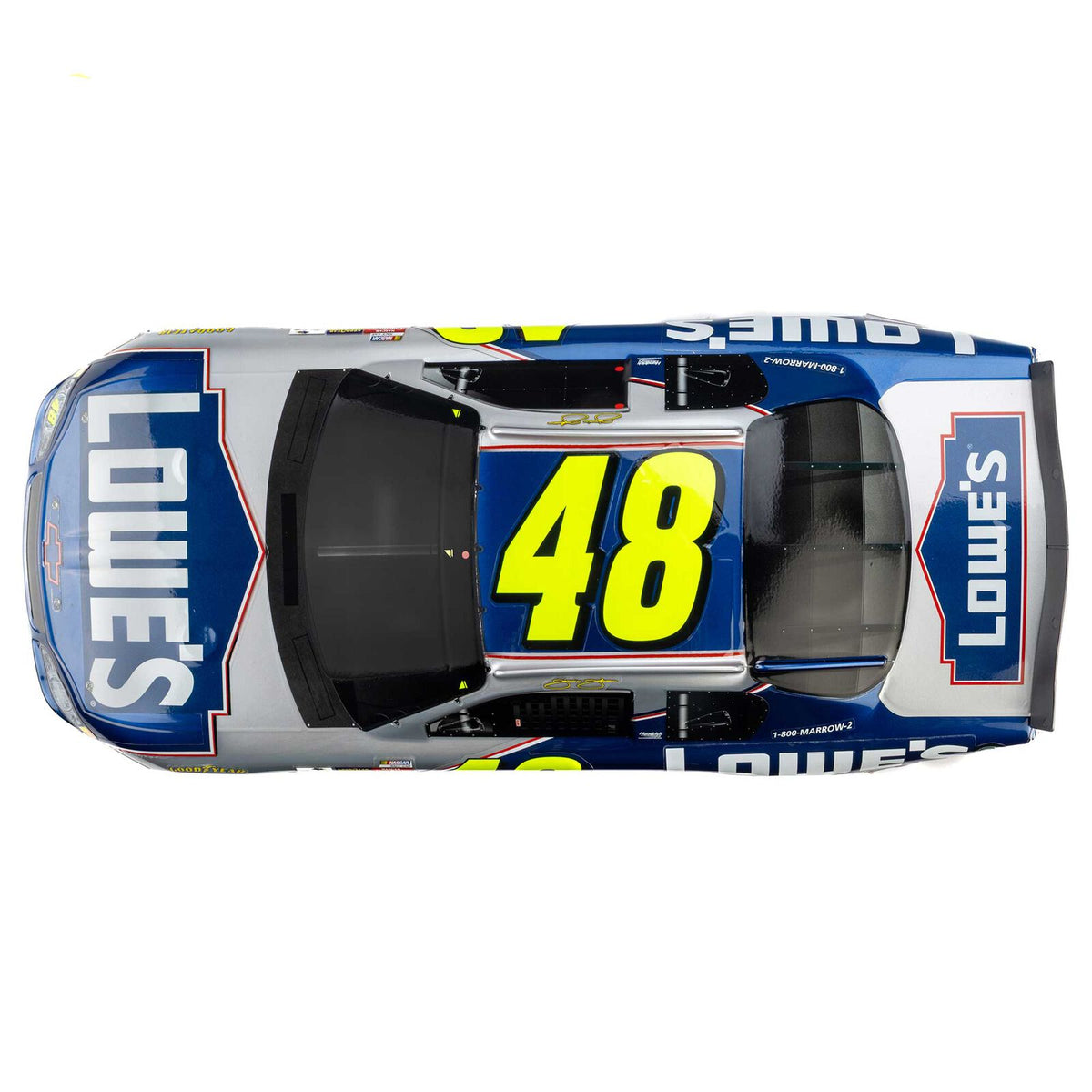 1/12 Losi NASCAR Jimmie Johnson No. 48 Lowes Chevrolet Monte Carlo (Battery & Charger Included), LOS1120248