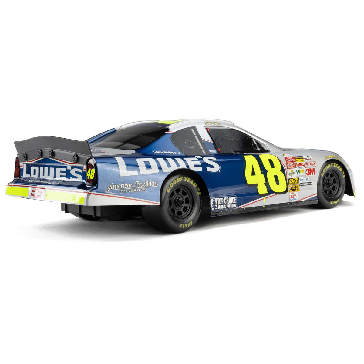 1/12 Losi NASCAR Jimmie Johnson No. 48 Lowes Chevrolet Monte Carlo (Battery & Charger Included), LOS1120248