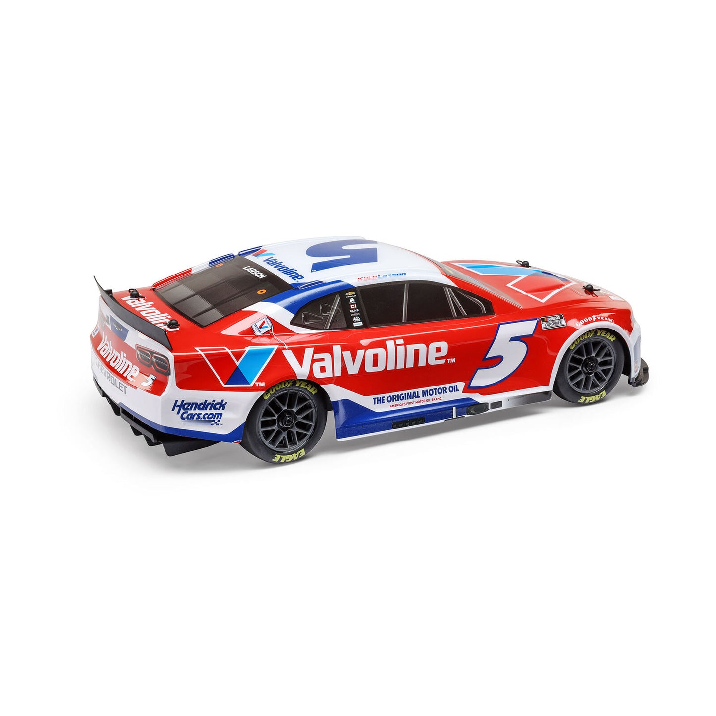 Team Losi 1/12 NASCAR #5 Valvoline 2025 Chevrolet Camaro ZL1 2S AWD RTR On-Road Car - Kyle Larson, LOS1122505