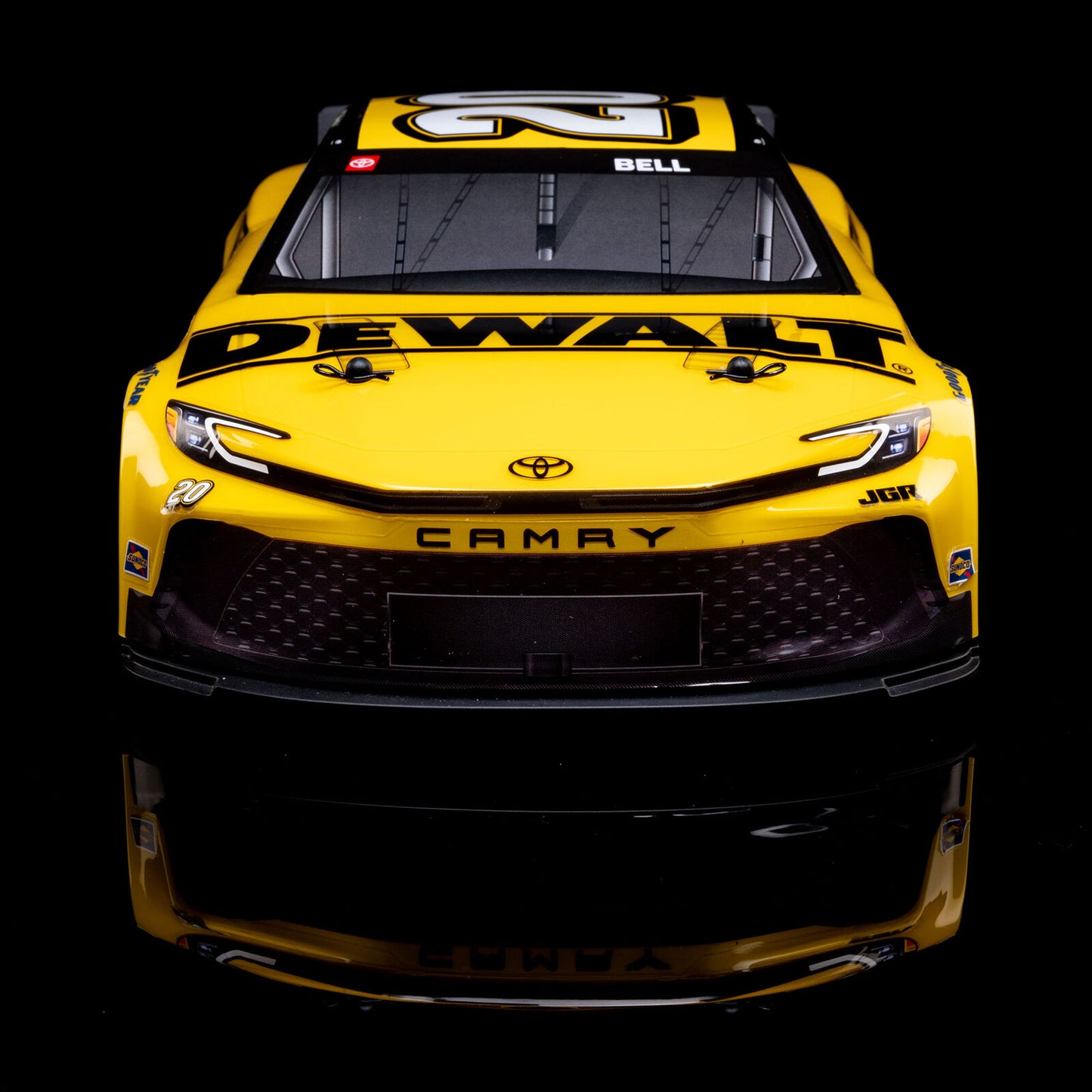 Team Losi 1/12 NASCAR #20 DeWalt 2025 Toyota Camry 2S AWD RTR On-Road Car - Christopher Bell, LOS1122520