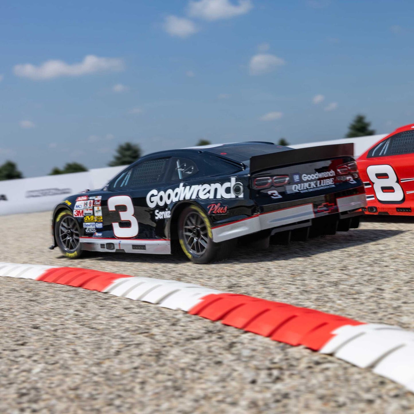 Team Losi 1/12 Losi NASCAR No. 3 GM Goodwrench (Battery & Charger Included), LOSF1122503