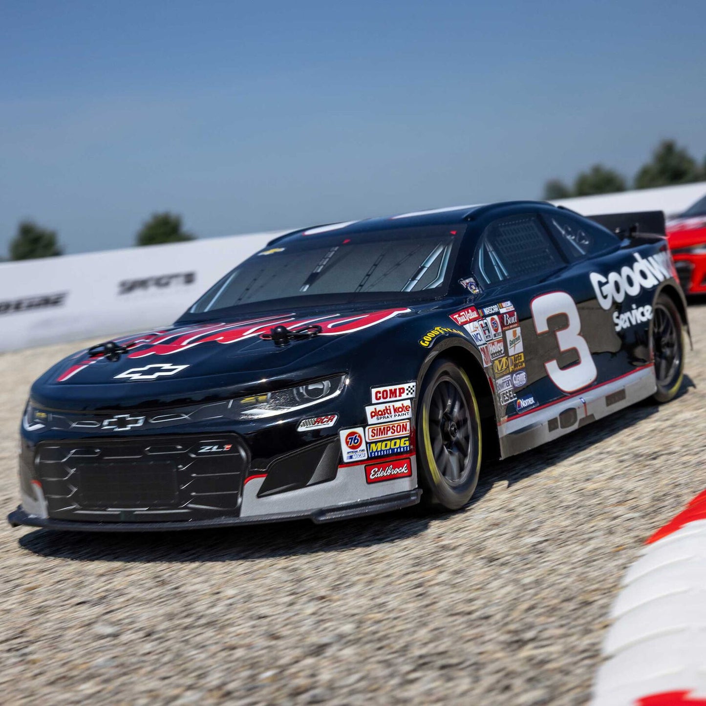 Team Losi 1/12 Losi NASCAR No. 3 GM Goodwrench (Battery & Charger Included), LOSF1122503