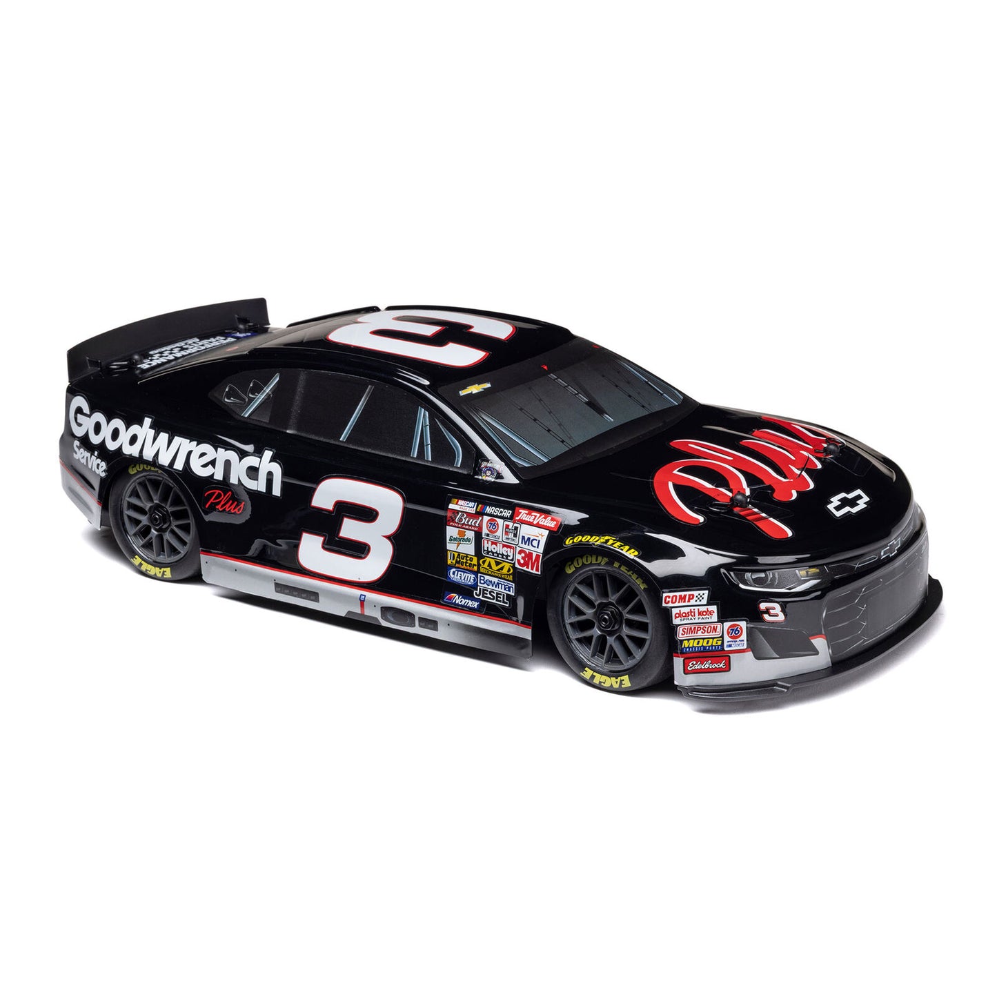 Team Losi 1/12 Losi NASCAR No. 3 GM Goodwrench (Battery & Charger Included), LOSF1122503