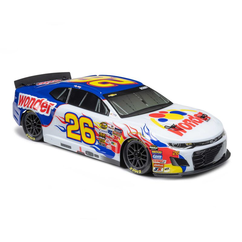1/12 Losi NASCAR Ricky Bobby No. 26 Wonder Bread Chevrolet ZL1 (Battery & Charger Included), LOSF1122626