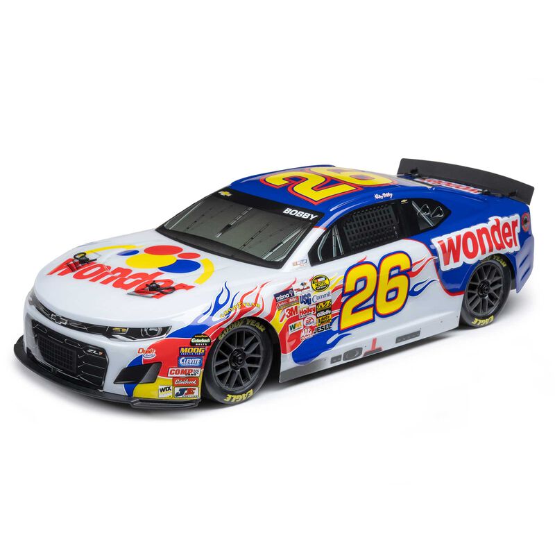 1/12 Losi NASCAR Ricky Bobby No. 26 Wonder Bread Chevrolet ZL1 (Battery & Charger Included), LOSF1122626