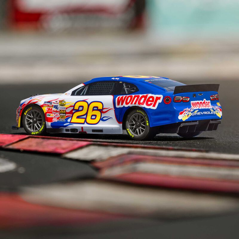 1/12 Losi NASCAR Ricky Bobby No. 26 Wonder Bread Chevrolet ZL1 (Battery & Charger Included), LOSF1122626