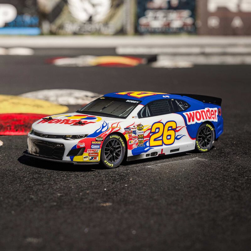 1/12 Losi NASCAR Ricky Bobby No. 26 Wonder Bread Chevrolet ZL1 (Battery & Charger Included), LOSF1122626