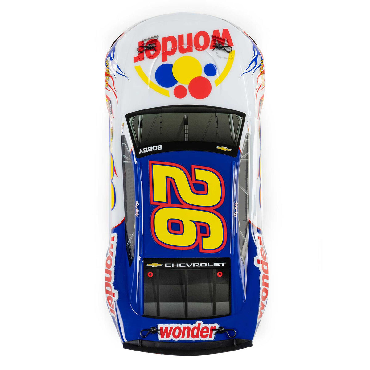 1/12 Losi NASCAR Ricky Bobby No. 26 Wonder Bread Chevrolet ZL1 (Battery & Charger Included), LOSF1122626