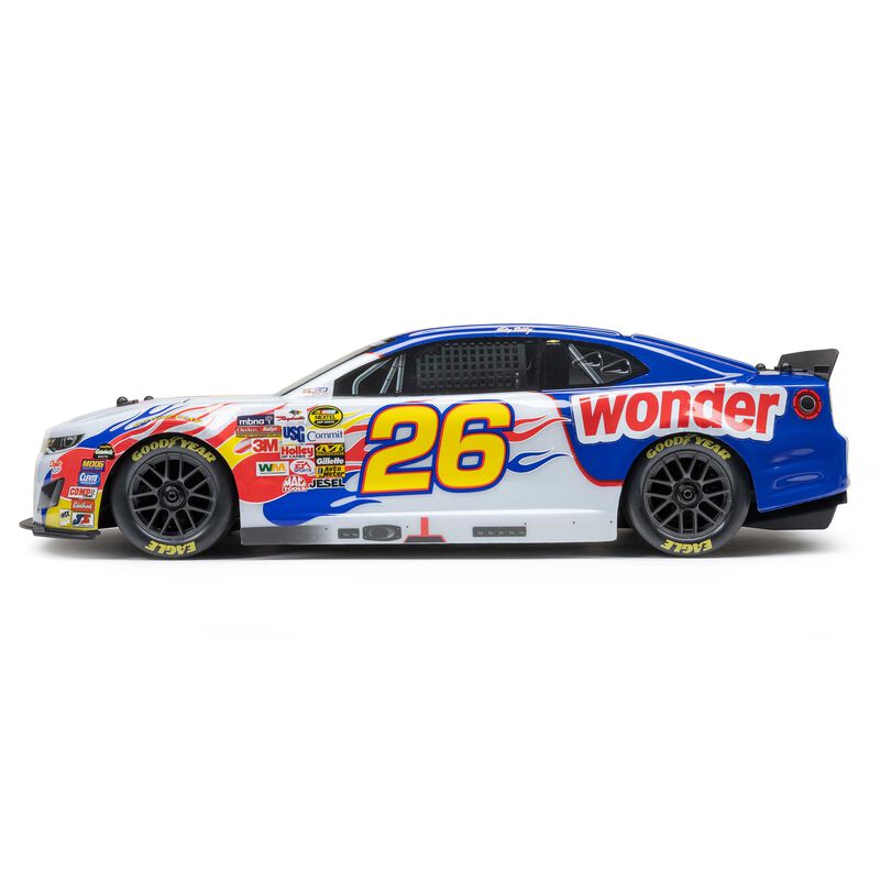 1/12 Losi NASCAR Ricky Bobby No. 26 Wonder Bread Chevrolet ZL1 (Battery & Charger Included), LOSF1122626