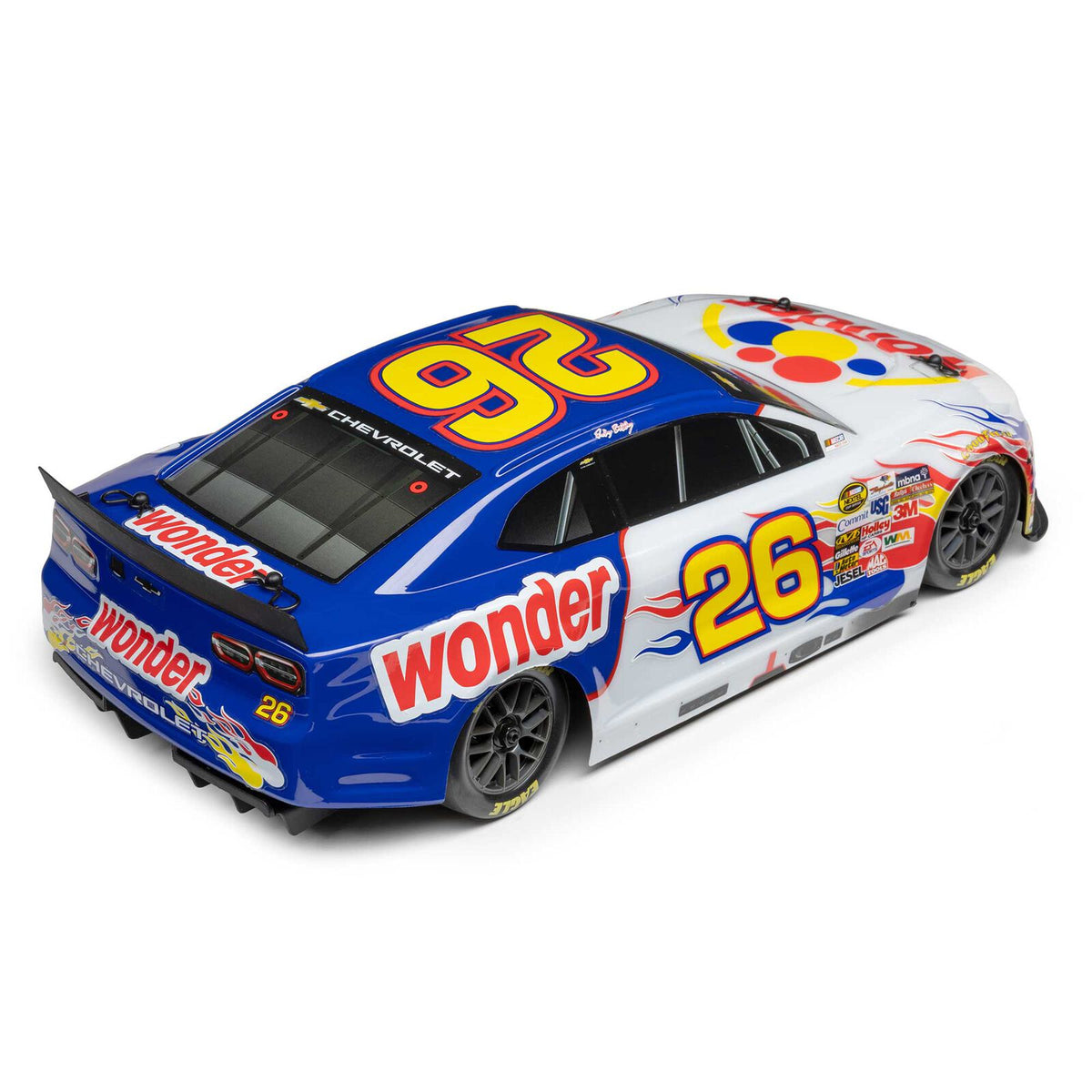 1/12 Losi NASCAR Ricky Bobby No. 26 Wonder Bread Chevrolet ZL1 (Battery & Charger Included), LOSF1122626