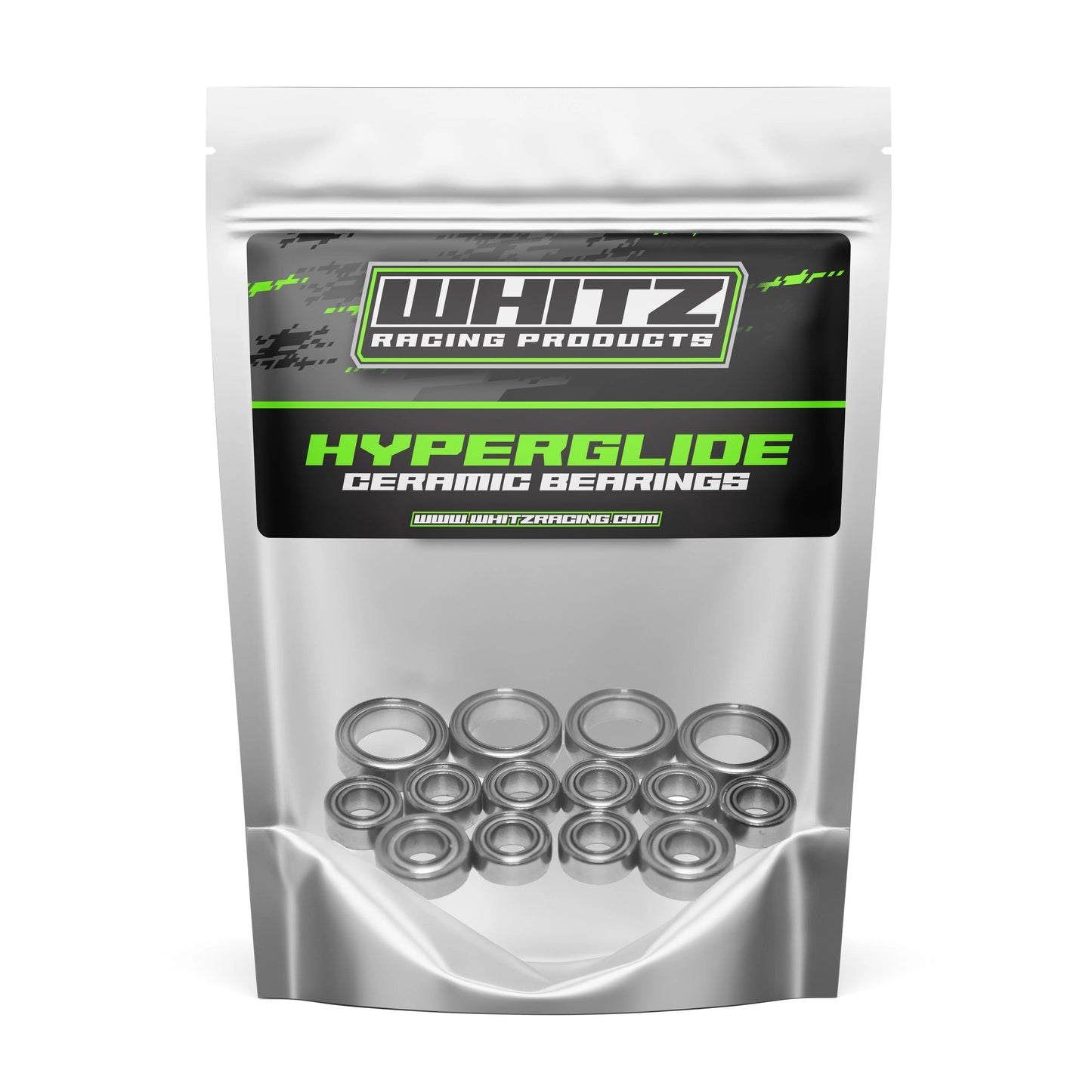 Whitz Racing Products Hyperglide GFRP 2024 Assailant Full Ceramic Bearing Kit, WRP-GFRPAT24-HGFK