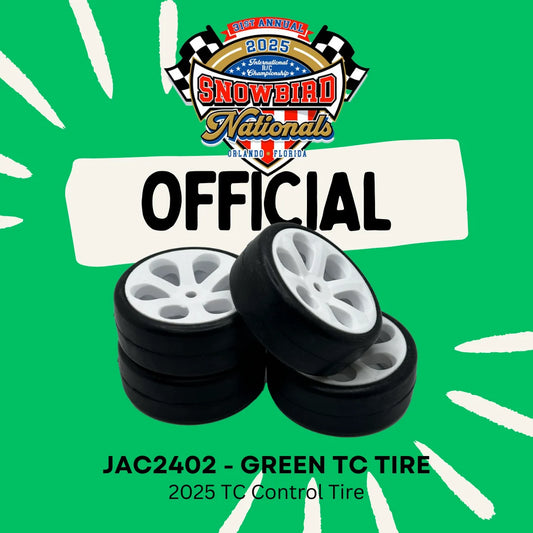 BSR Racing / JACO 24mm Carpet TC Pre-Mounted Rubber Tires