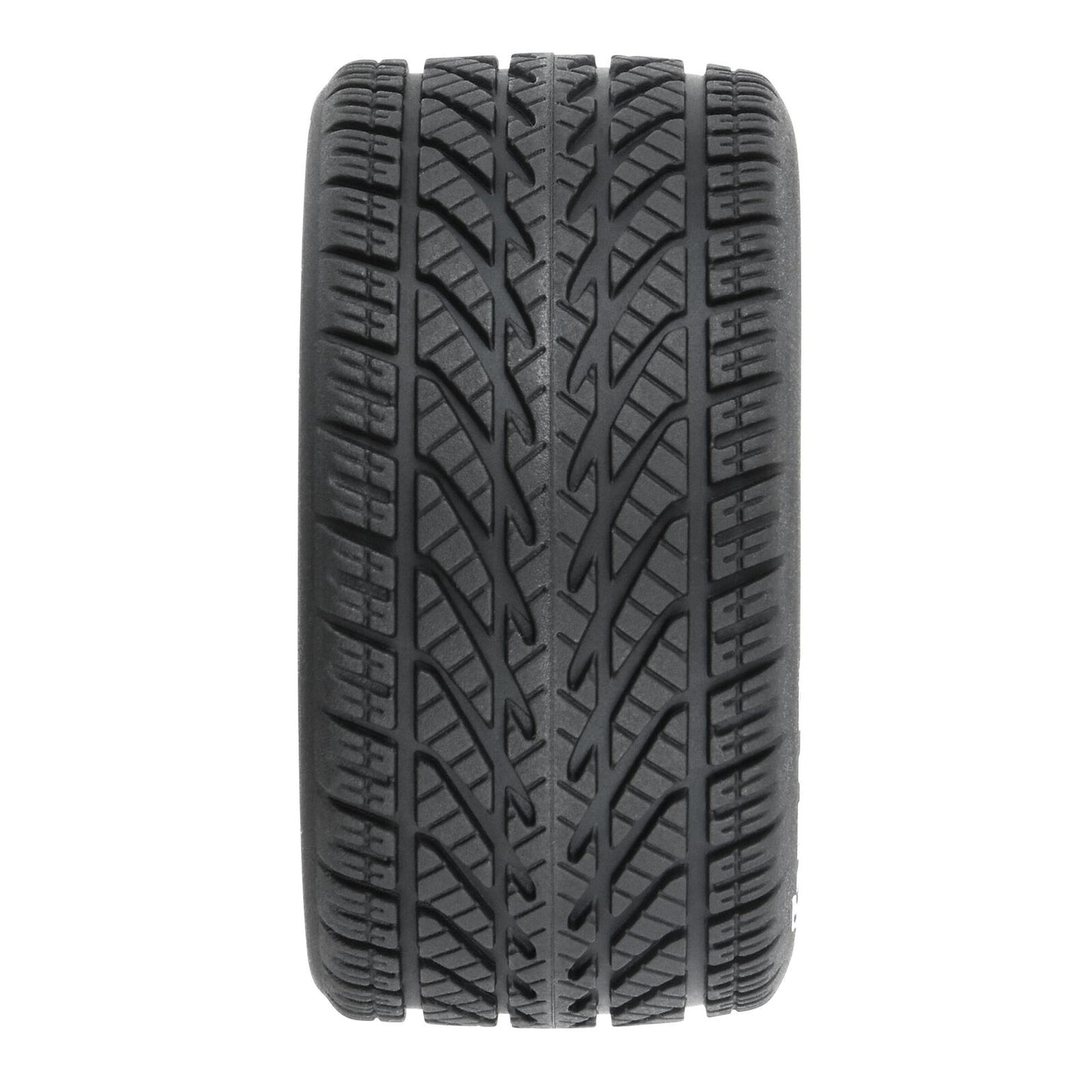 1/12 Goodyear Eagle Wet Tire F/R MTD Gray Wheels (4): Losi NASCAR GROM, PRO1028310