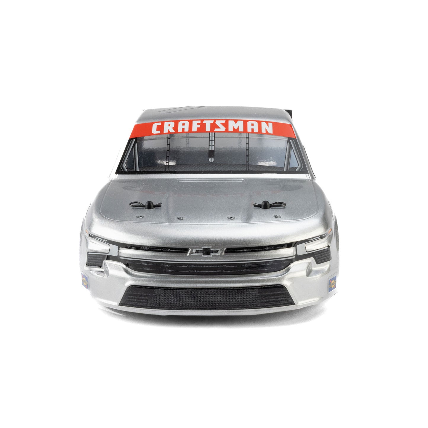 1/12 Pre-Cut 2024 Chevy Silverado Truck Clear Body: Losi NASCAR GROM, PRO365300