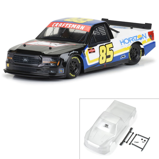 1/12 Pre-Cut 2024 Ford F-150 Truck Clear Body: Losi NASCAR GROM, PRO365400