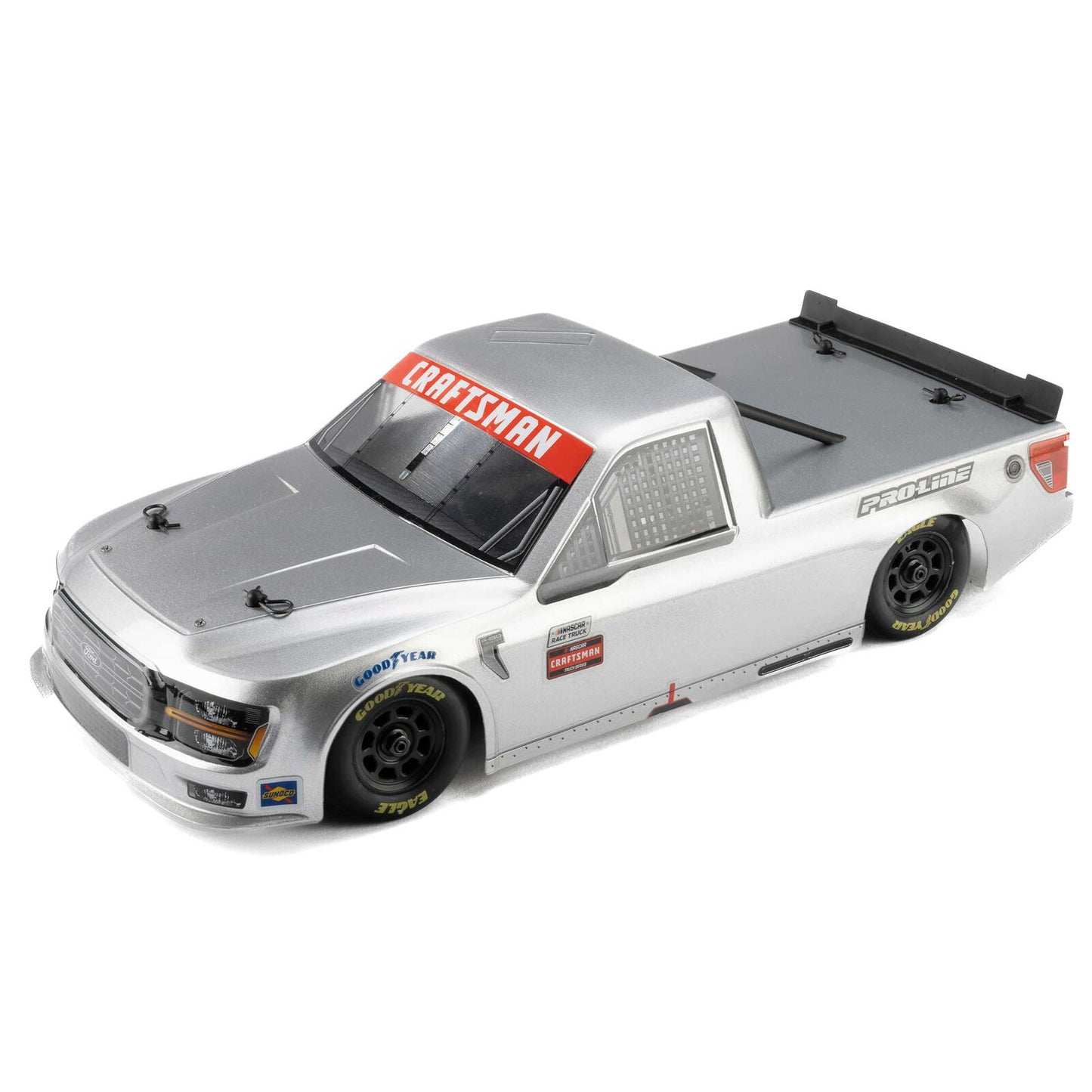 1/12 Pre-Cut 2024 Ford F-150 Truck Clear Body: Losi NASCAR GROM, PRO365400